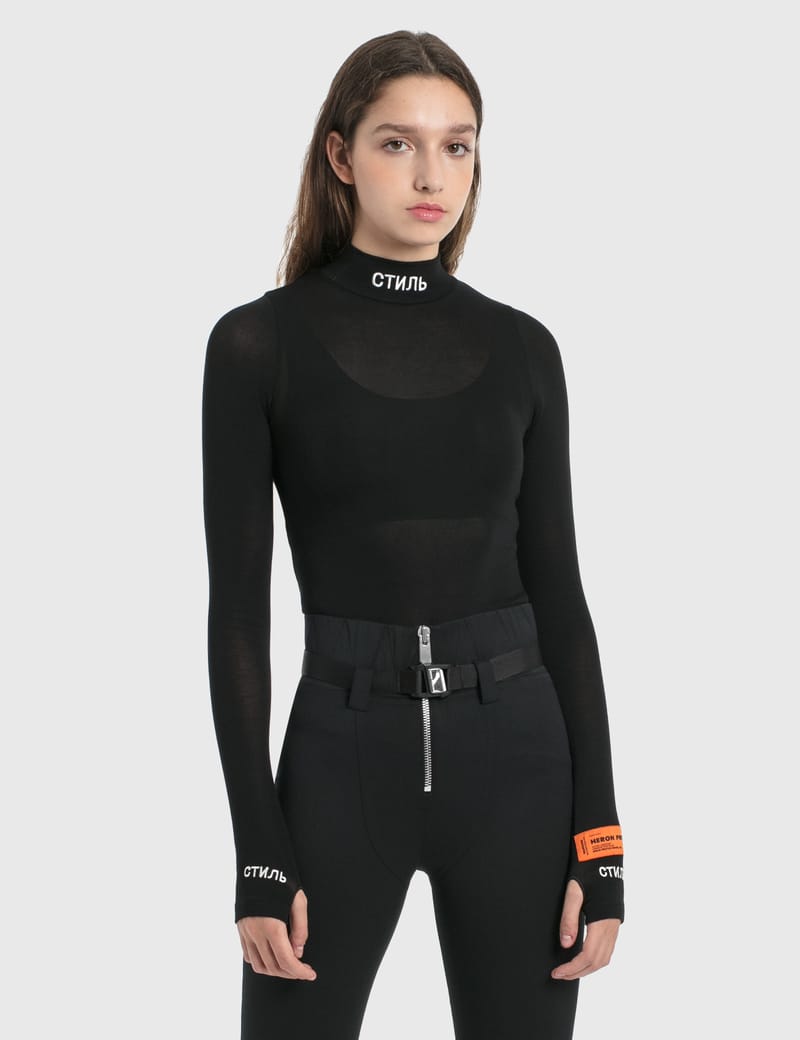 HERON PRESTON® - Turtleneck CTNMB Long Sleeve T-Shirt | HBX