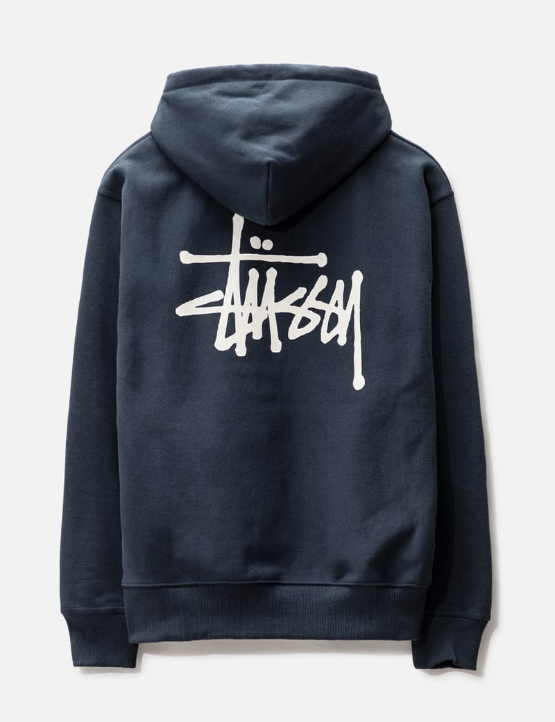 Stüssy - Basic Stüssy Hoodie | HBX - Globally Curated Fashion and