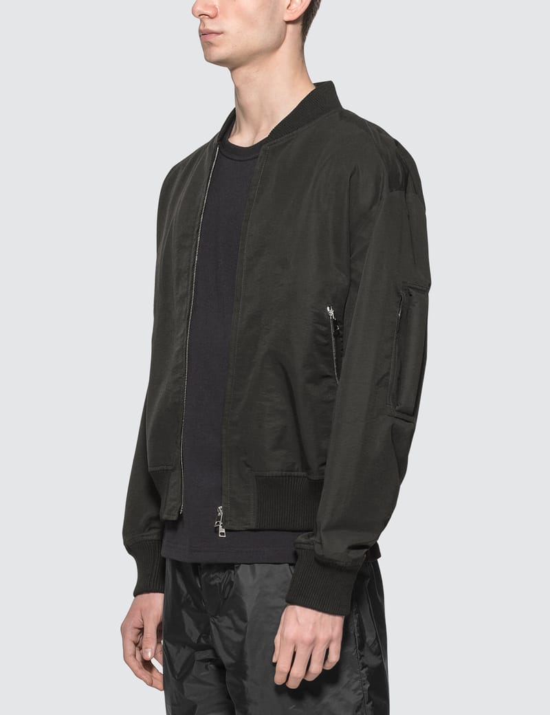 Bottega Veneta - Nylon Bomber Jacket | HBX - Globally Curated