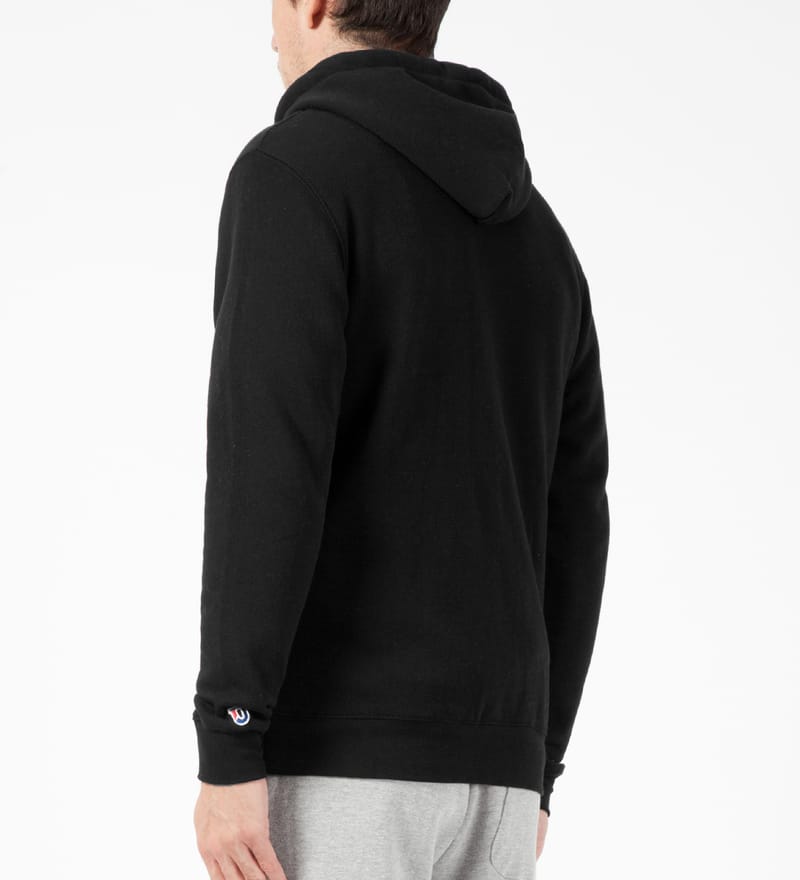 Undefeated - Black 5 Strike Zip Hoodie | HBX - Globally Curated