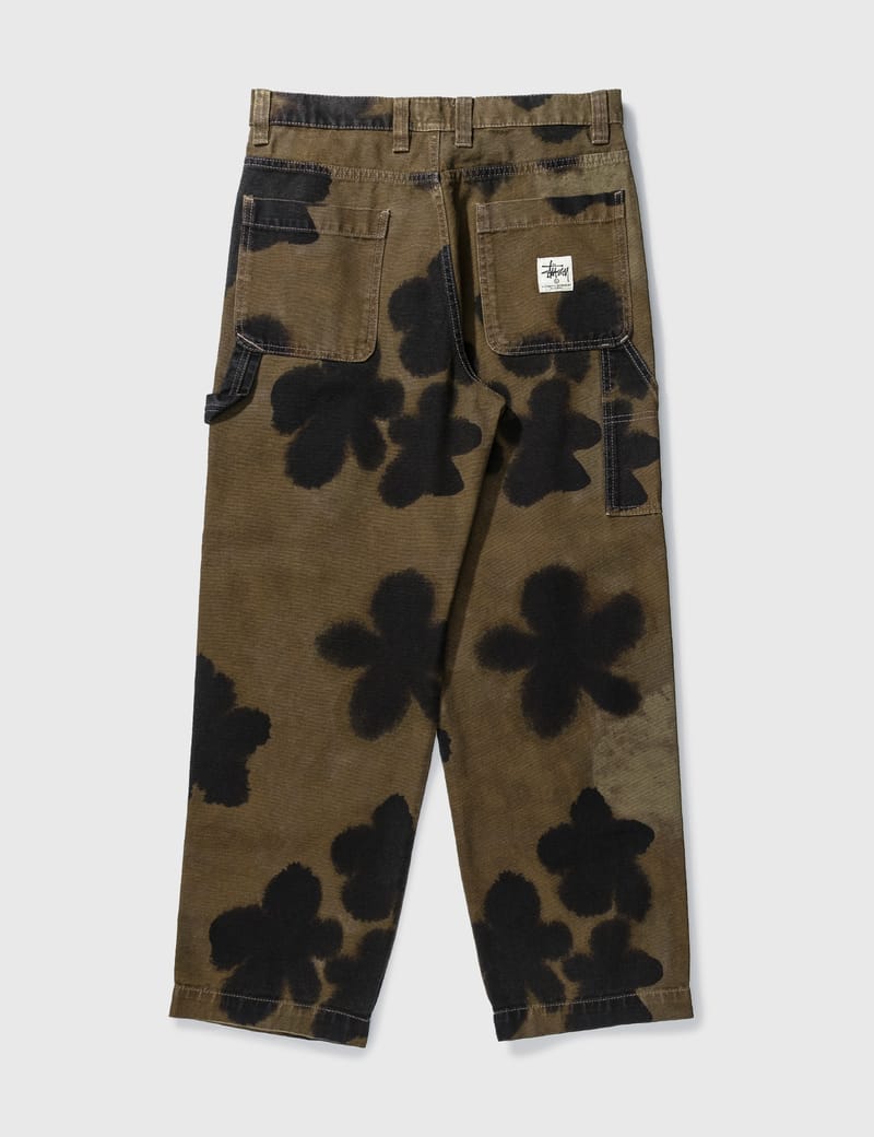 Stüssy - Floral Dye Work Pants | HBX - Globally Curated Fashion