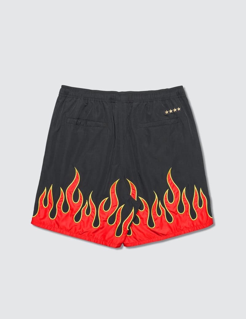 FCRB 19SS  FIRE FLAME SHORTS ブラック サイズS パンツ FCRB 19SS FIRE FLAME SHORTS ブラック サイズS