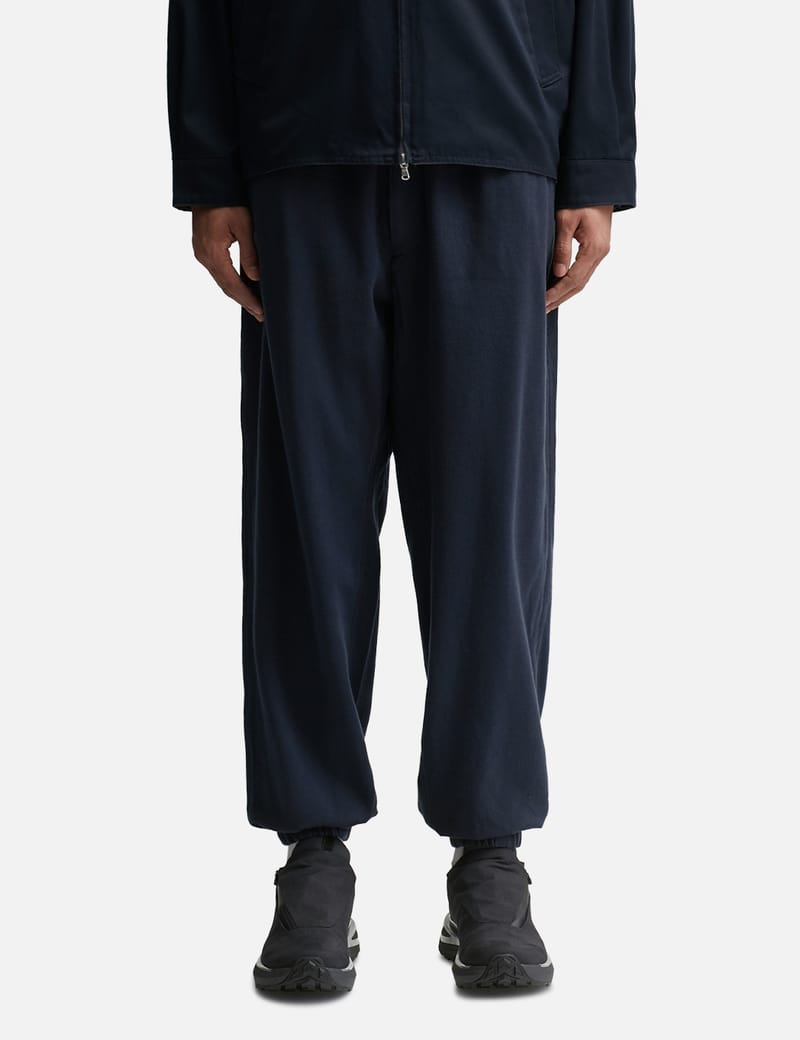 Cotton Wool Twill Track Pants