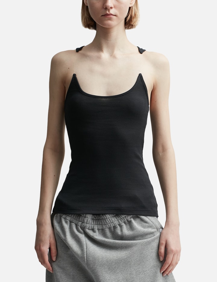 Y/PROJECT - Invisible Strap Tank Top | HBX - Globally Curated Fashion ...