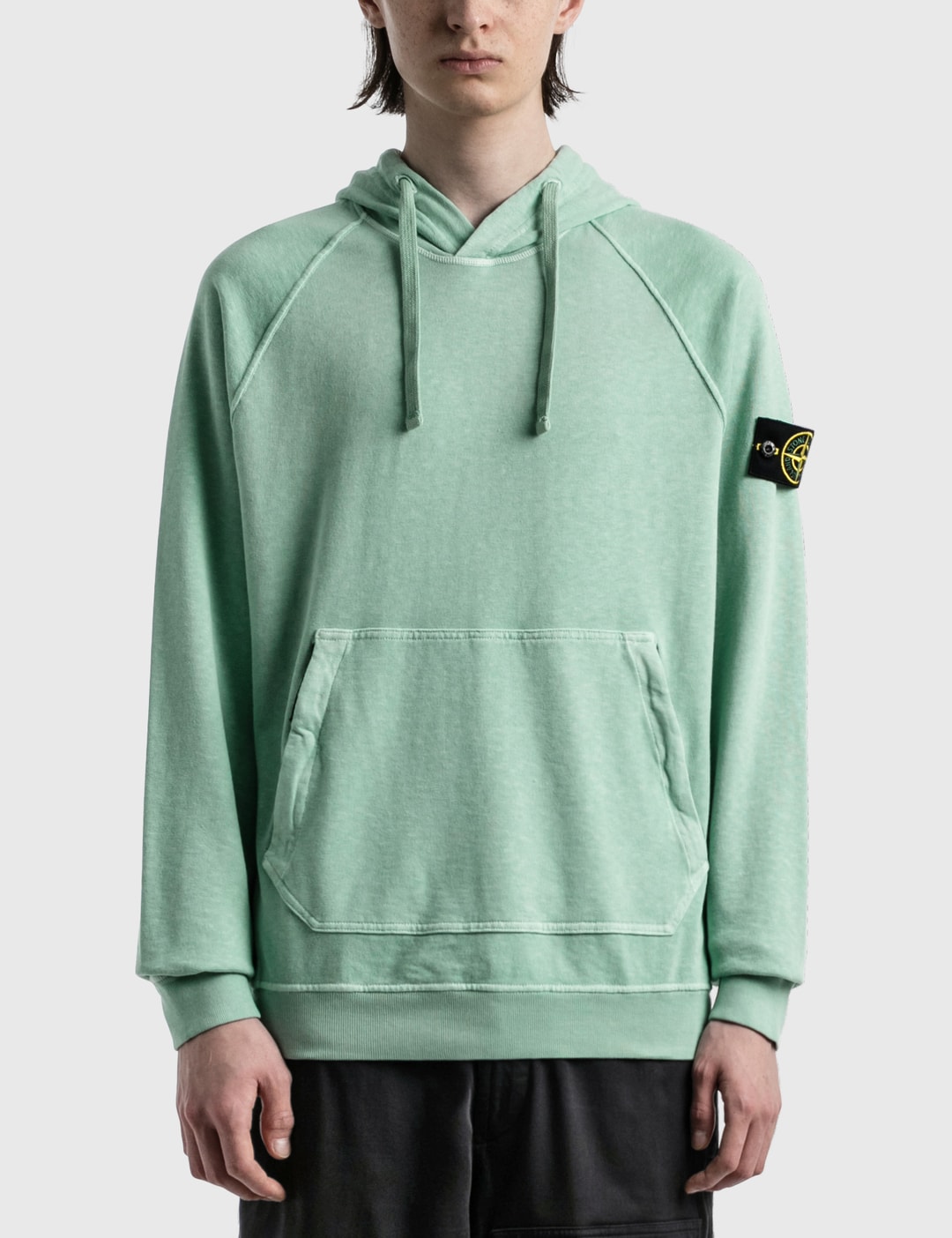 Stone island hoodie aqua clearance