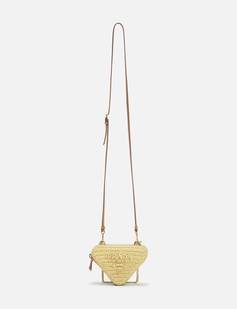 PRADA クロシェ ミニポーチ Crochet mini-pouch ★関税込 Natural Crochet mini-pouch | PRADA