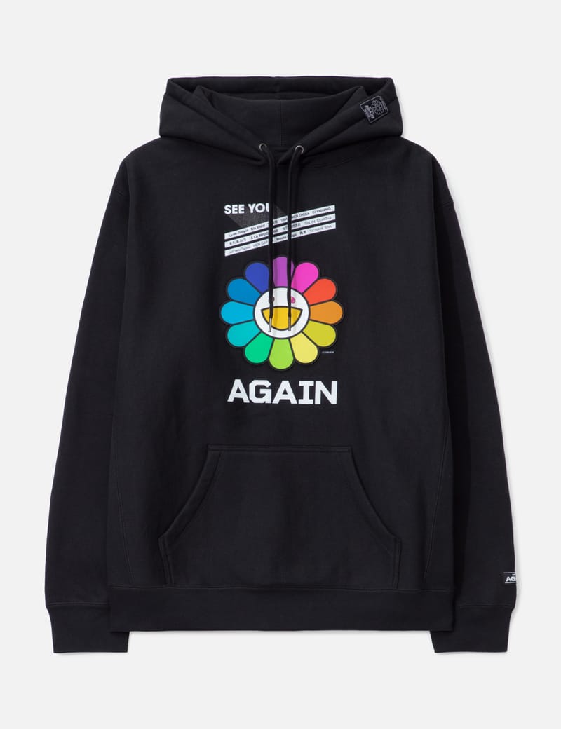 Takashi Murakami×YUZU Rainbow Hoodie Takashi Murakami - Yuzu Rainbow Flower Hoodie | HBX