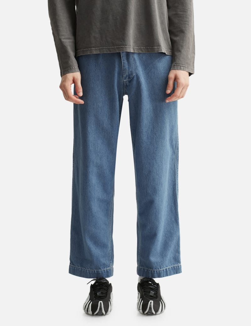 Nanamica - Wide Denim Pants | HBX
