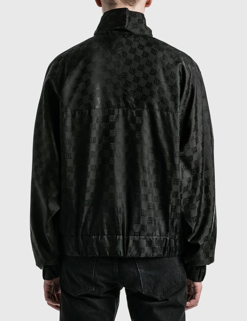 Misbhv - Black Monogram Nylon Track Jacket | HBX - Globally