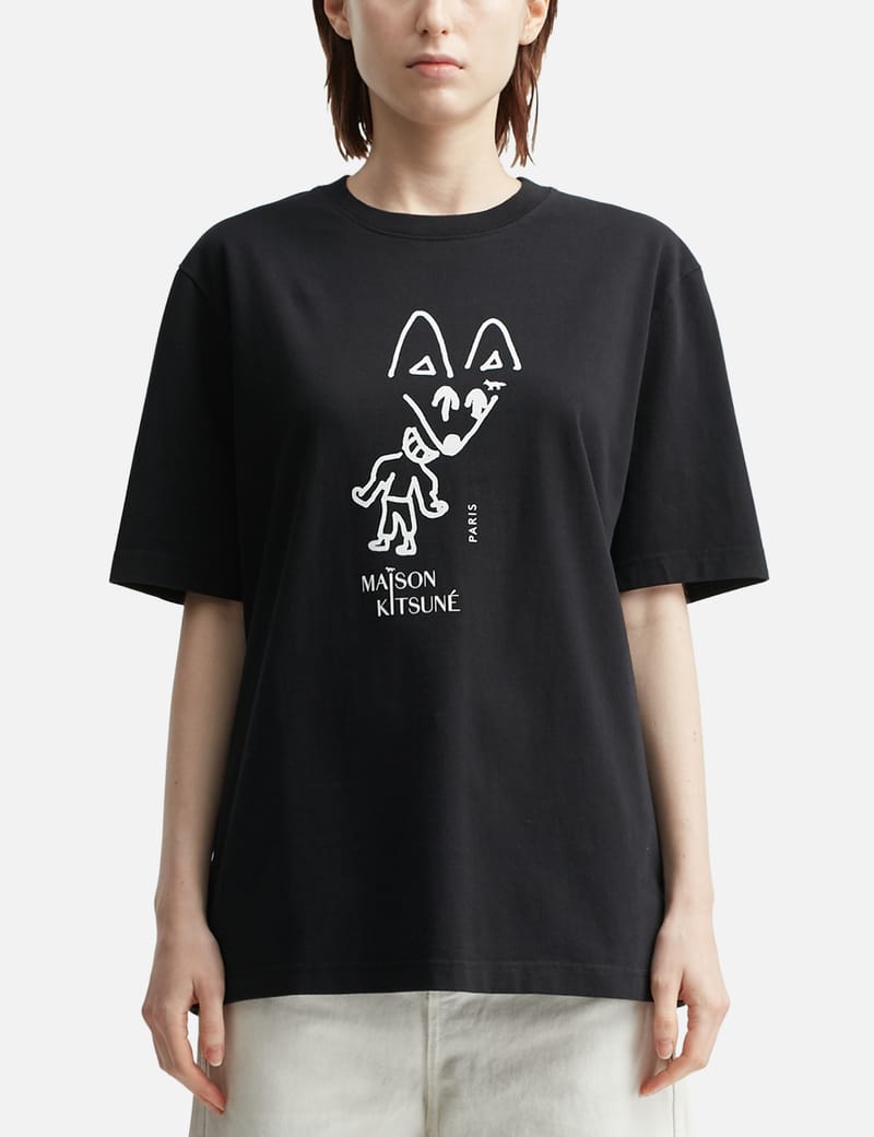 【Maison Kitsune×ADER ERROR】 半袖シャツ メゾンキツネ - Maison Kitsuné x Ader Error ヨガ ブルー