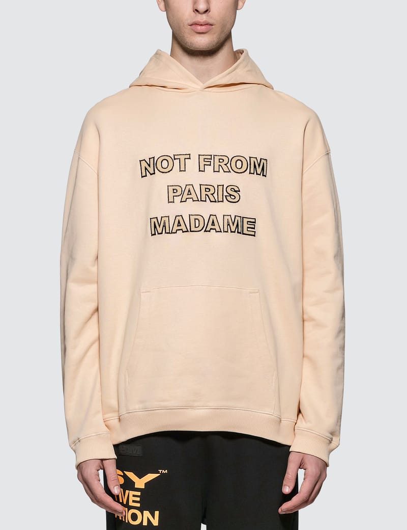 パーカー・フーディ Drole de Monsieur NFPM Printed Hoodie Cream HO108-CMCREAM Drôle de Monsieur - NFPM Fuary Hoodie | HBX - Globally