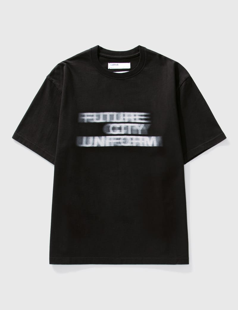 C2H4 Blurred Future City Uniform T shirt HBX Globally