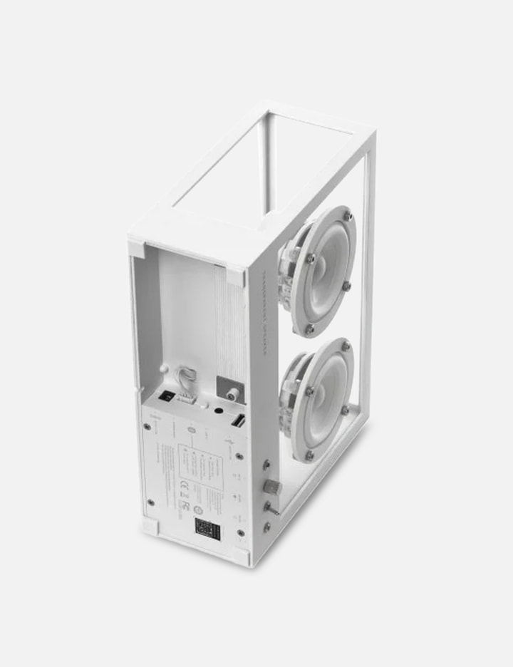 TRANSPARENT Small Transparent Speaker - Compact modular sound with ...