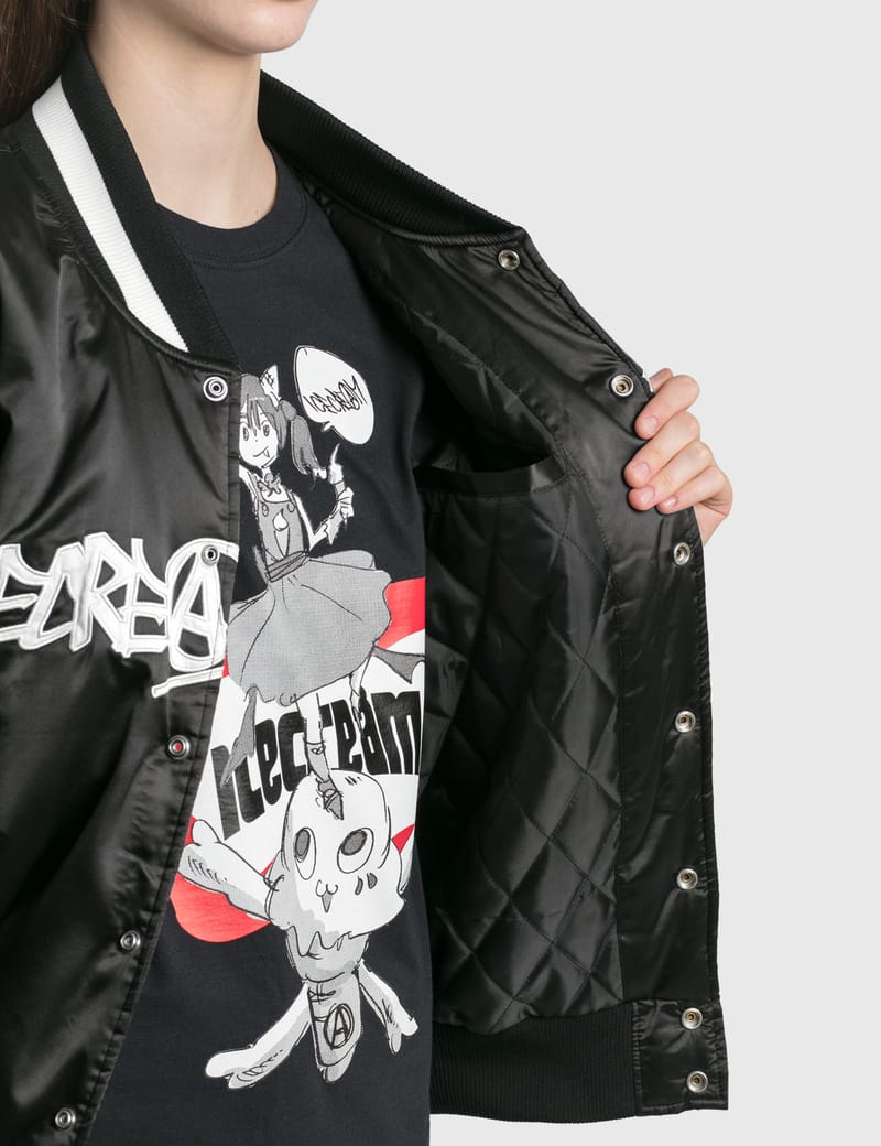 Icecream - Icecream X Jun Inagawa Varsity Jacket | HBX - Globally