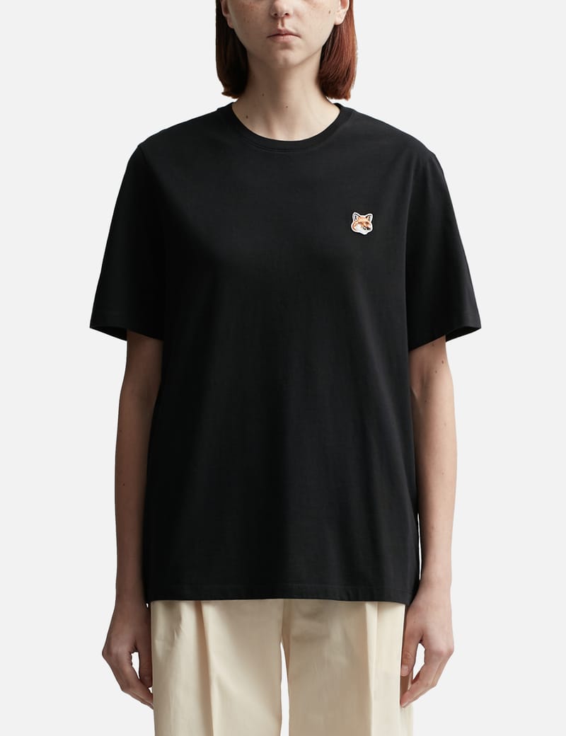 トップス FOX HEAD PATCH REGULAR TEE SHIRT FOX HEAD PATCH REGULAR TEE-SHIRT | Maison Kitsuné