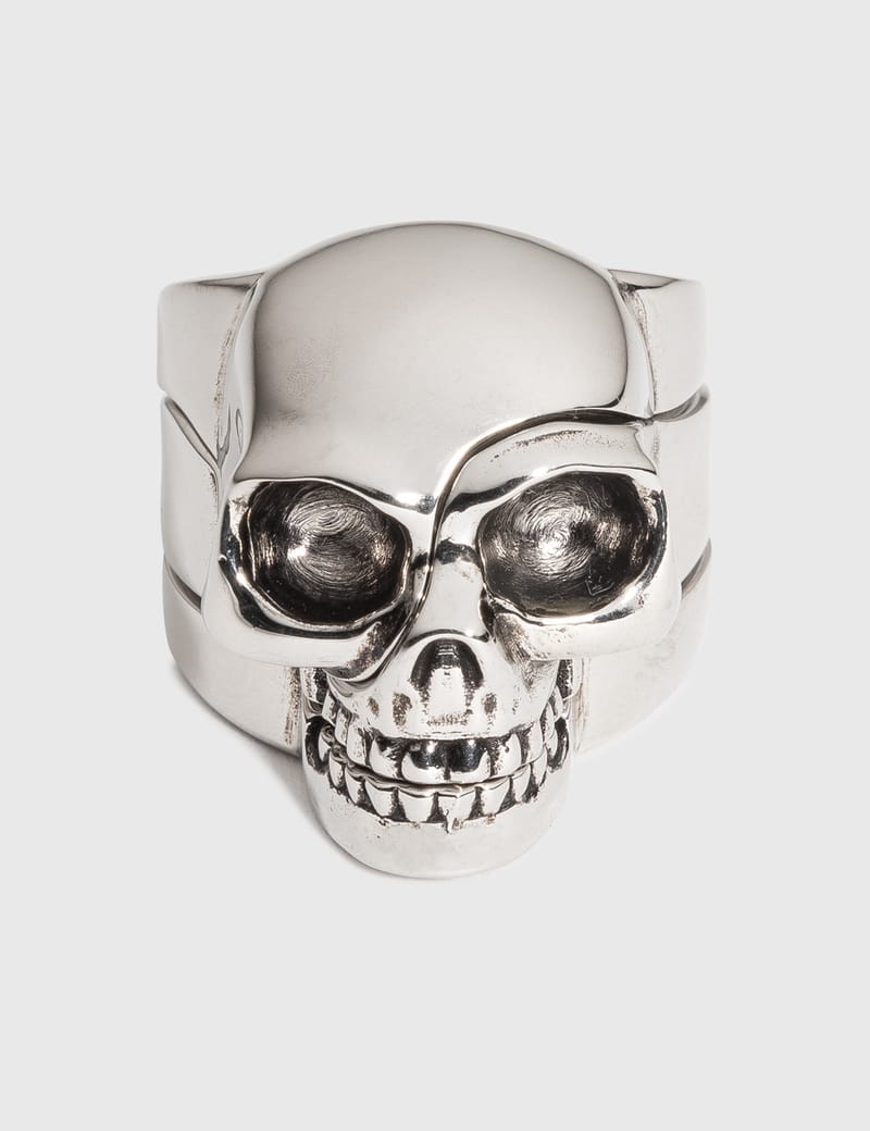 Divided deals skull ring