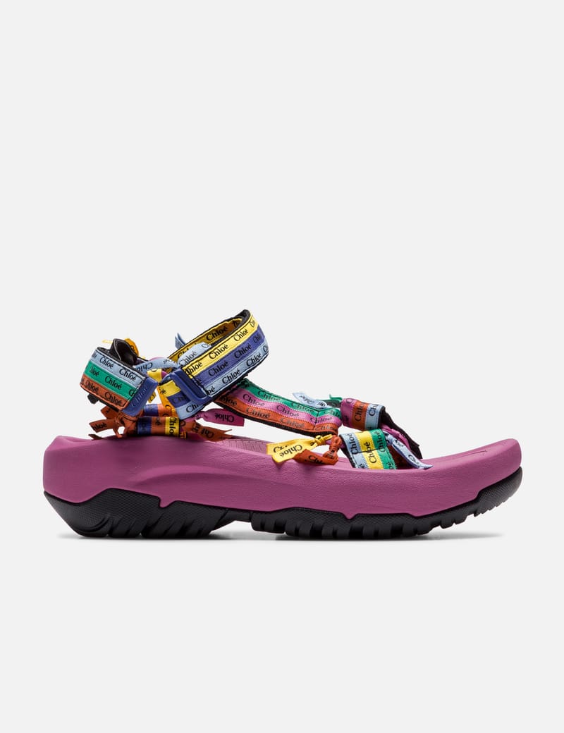 Chloé - Chloé X Teva ハリケーン XLT2 アンプソール フラットサンダル