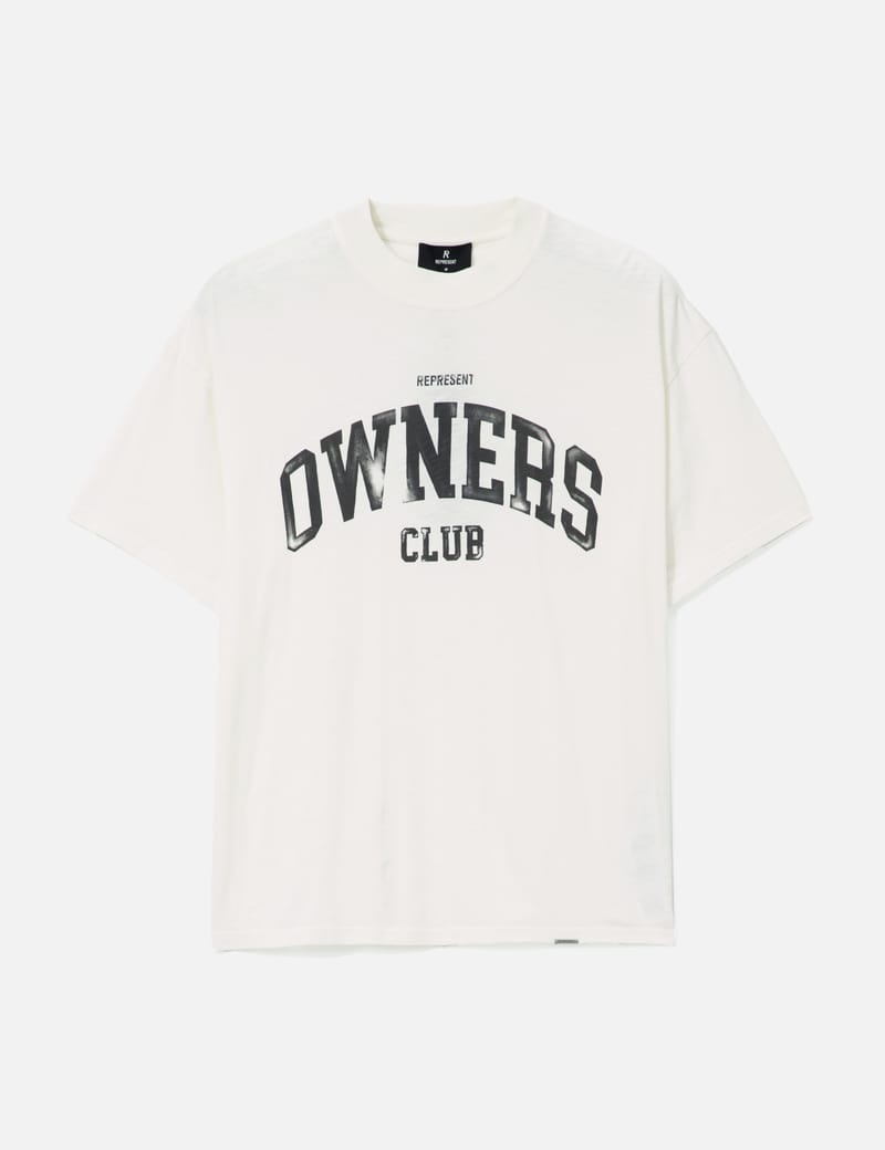 洋楽 TE: What You Represent? Represent Represent Owners Club T-Shirt - Boxy cropped tee in