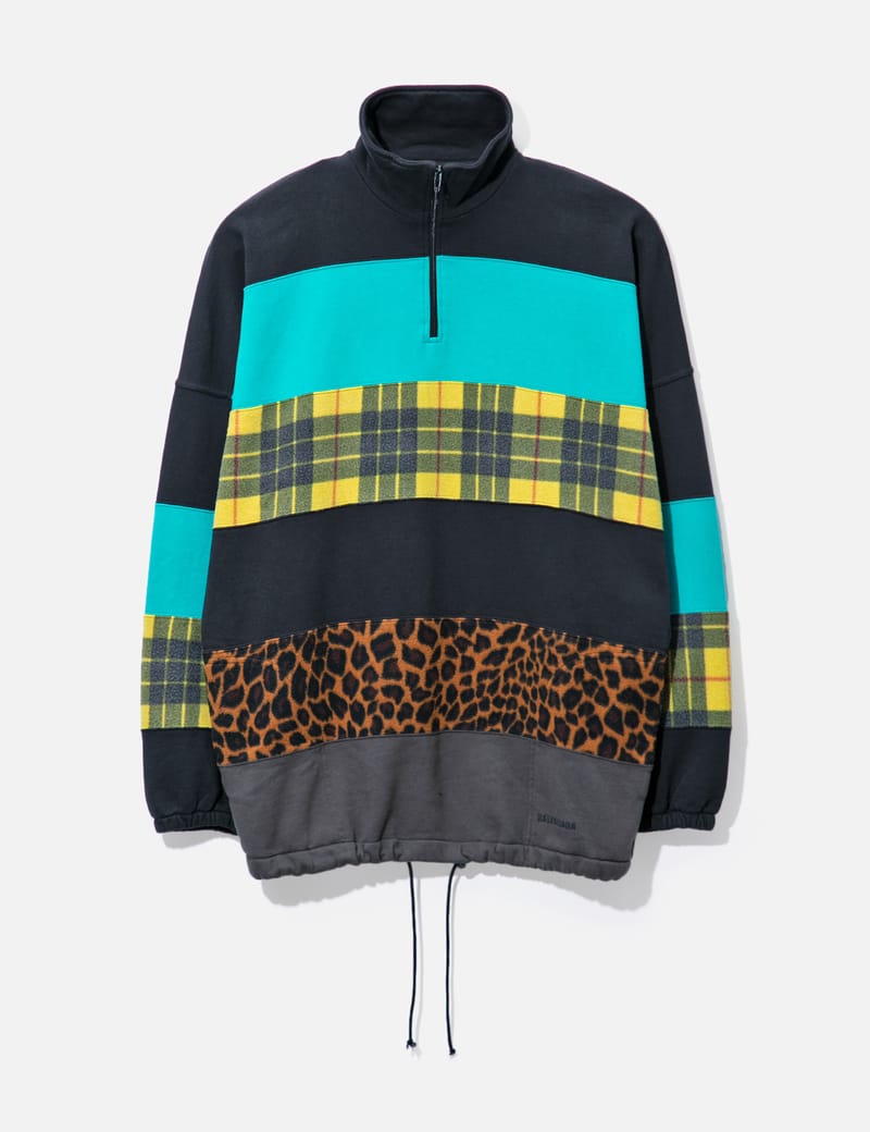 Sweatshirt patchwork discount