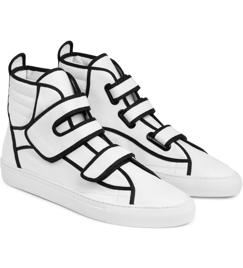 Mens velcro clearance high tops