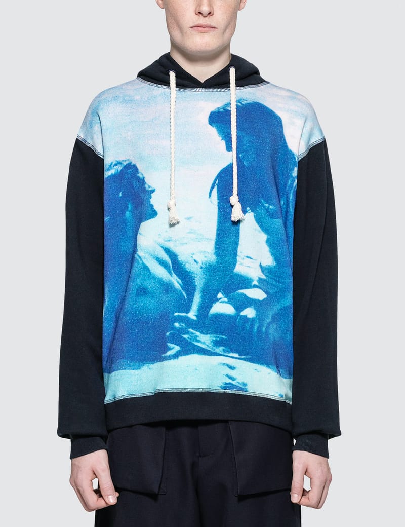 JW Anderson - Californian Lovers Print Hoodie | HBX