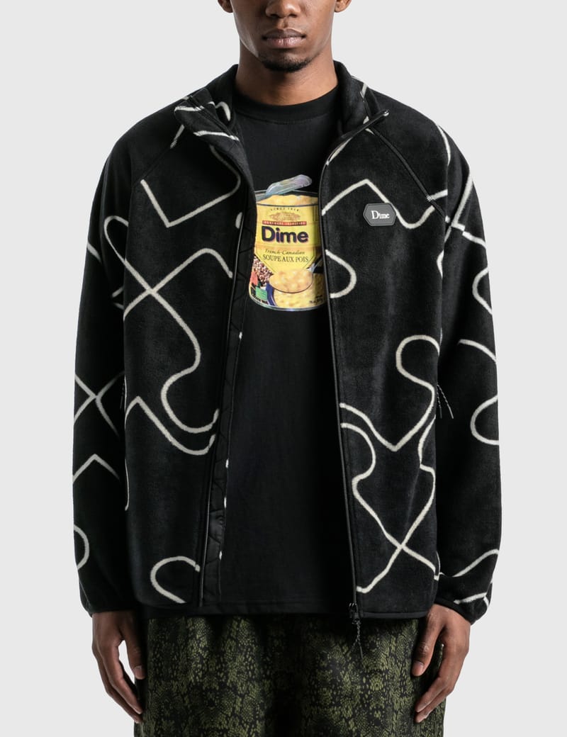 Dime - Puzzle Polar Fleece Jacket | HBX - ハイプビースト(Hypebeast ...