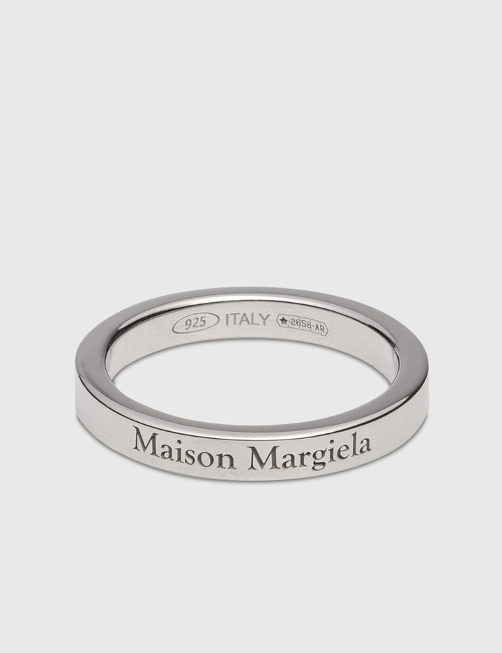 Maison Margiela - LOGO RING | HBX - Globally Curated Fashion and ...