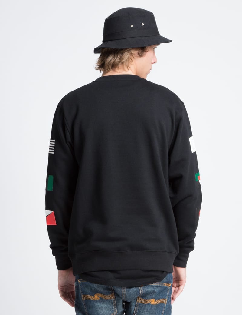 Black scale crewneck best sale