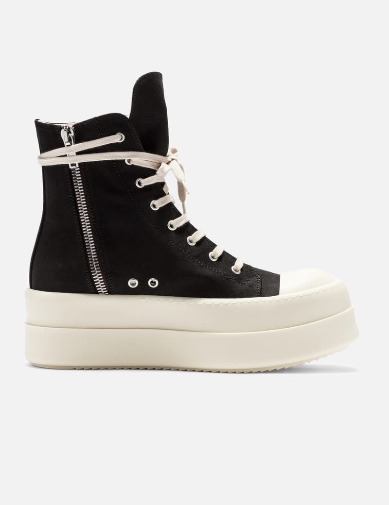 新品【Rick Owens DRKSHDW】DOUBLE BUMPER LOW Rick Owens Drkshdw - Lido Double Bumper Sneaks | HBX