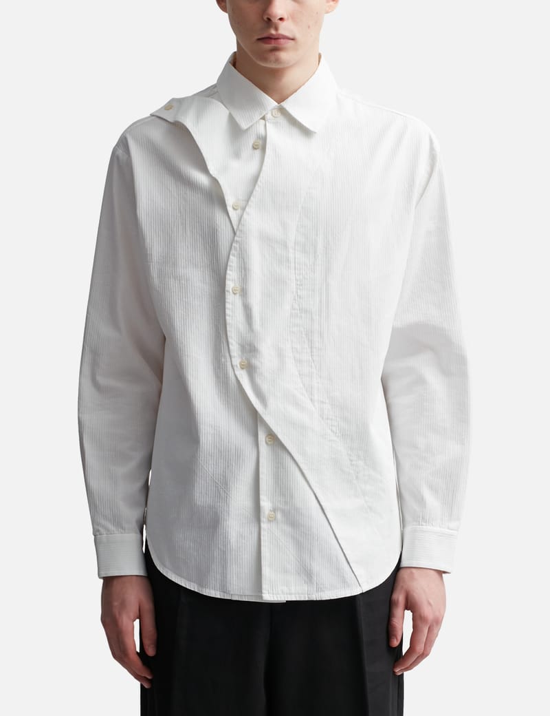 100/2 BROAD DOUBBLE COLLAR FITTED SHIRT – THE SHOP YOHJI