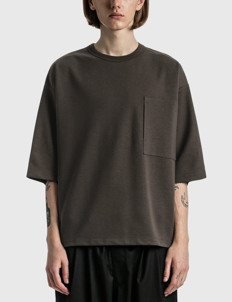 TIGHTBOOTH - TC Ponte 7 Sleeve T-shirt | HBX - Globally Curated