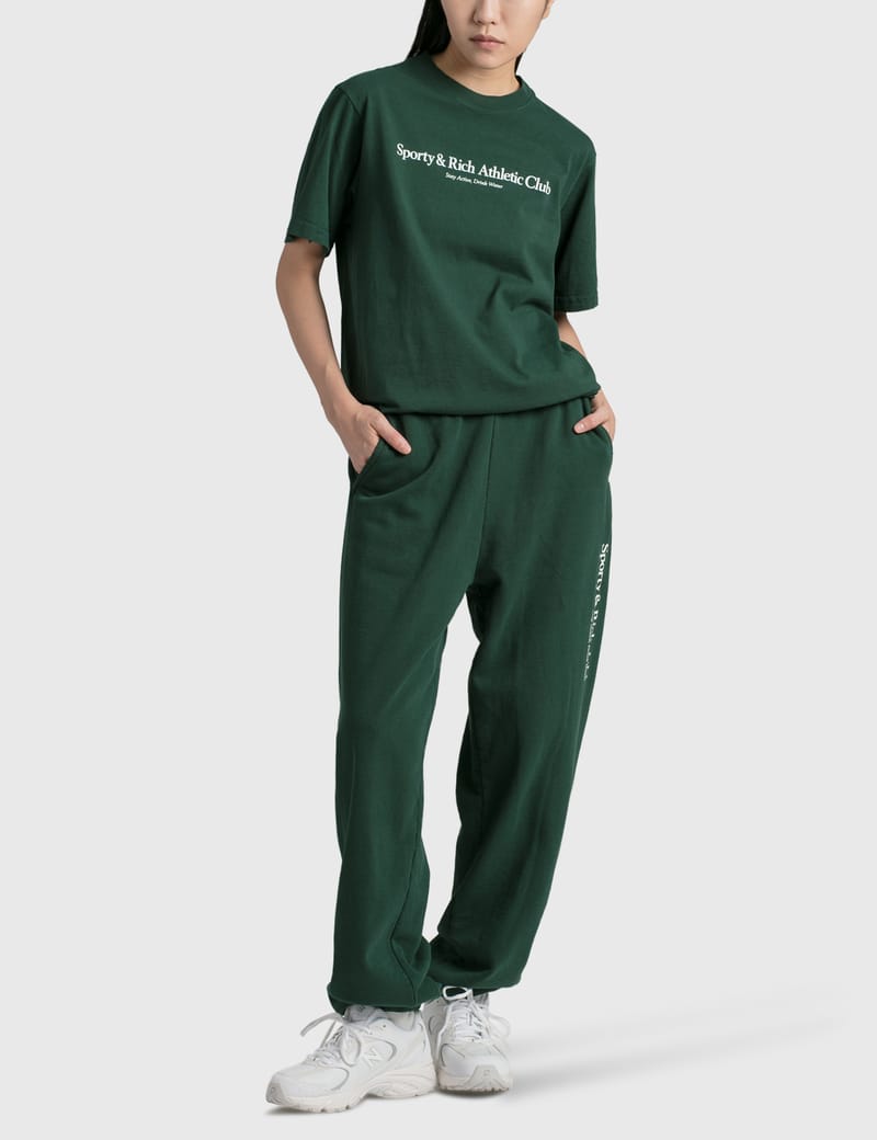 SPORTY &amp; RICH アスレチッククラブ Tシャツ Sporty & Rich - アスレチック クラブ Tシャツ | HBX