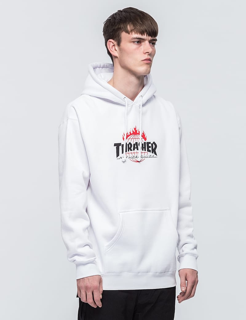 Huf x thrasher clearance tour de stoops hoodie