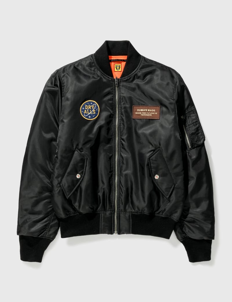 Human Made Ma-1 Jacket In Black | ModeSens