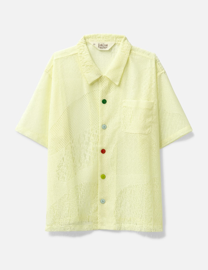 Brain Dead - ENGINEERED MESH SHORT SLEEVE BUTTON UP | HBX