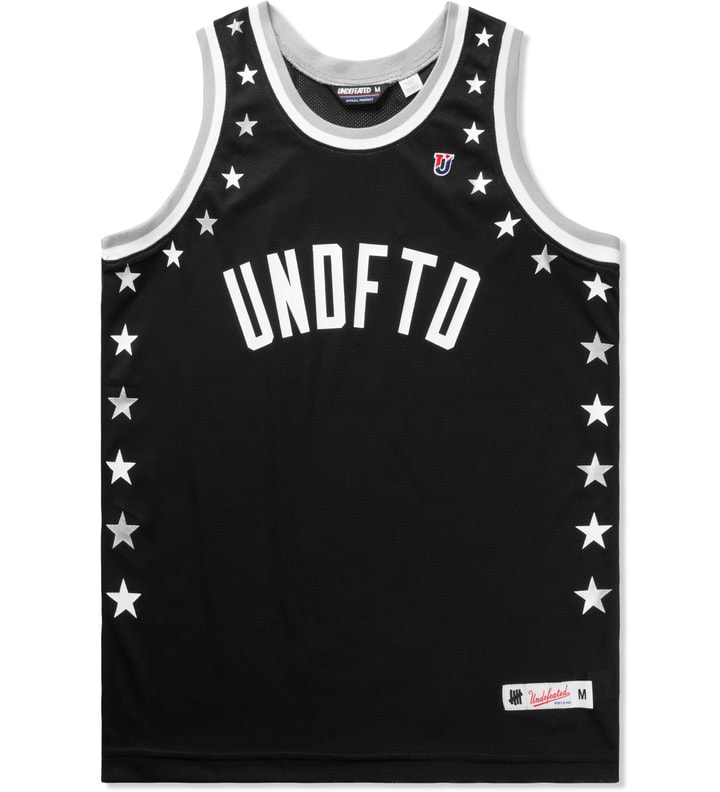 UNDEFEATED 　メッシュタンクトップ Undefeated - Black Global Mesh Tank Top | HBX