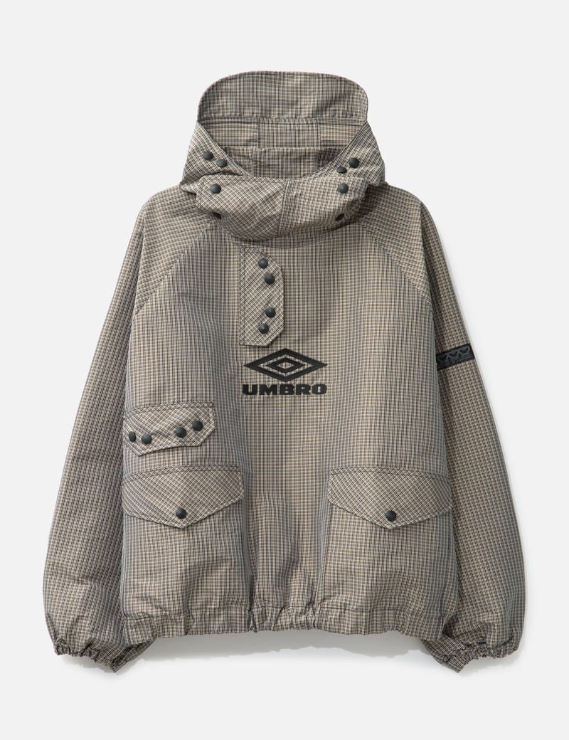 Umbro Umbro x Slam Jam Masked Check Anorak - Italian-made check