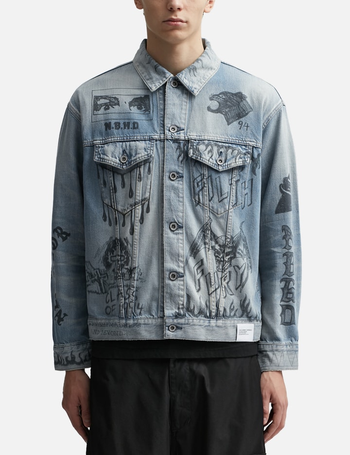 NEIGHBORHOOD - Fade Denim Type-3 Jacket | HBX - Globally Curated ...