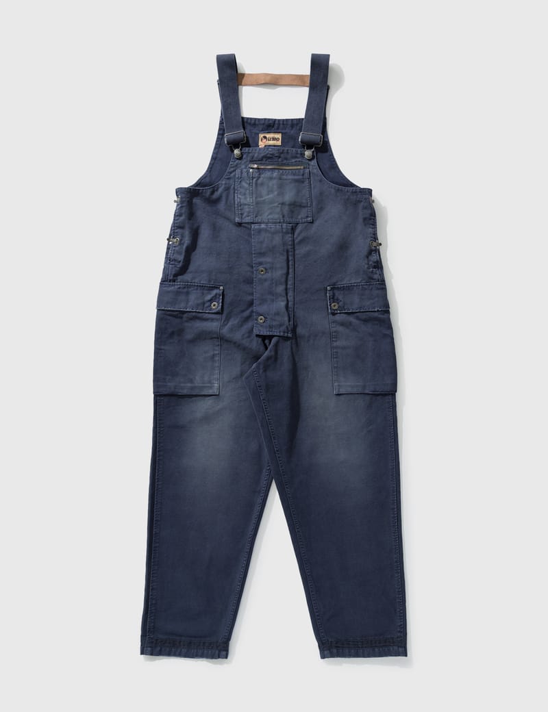 Nigel Cabourn - Nigel Cabourn x Lybro Naval Dungaree CANVAS | HBX