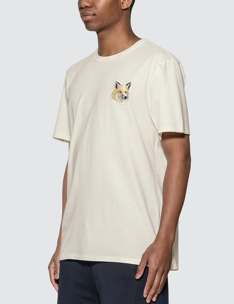 Maison Kitsune FOX HEAD OVERSIZE T Ｌ　白 MAISON KITSUNE メゾンキツネ パーカー スウェット プルオーバー