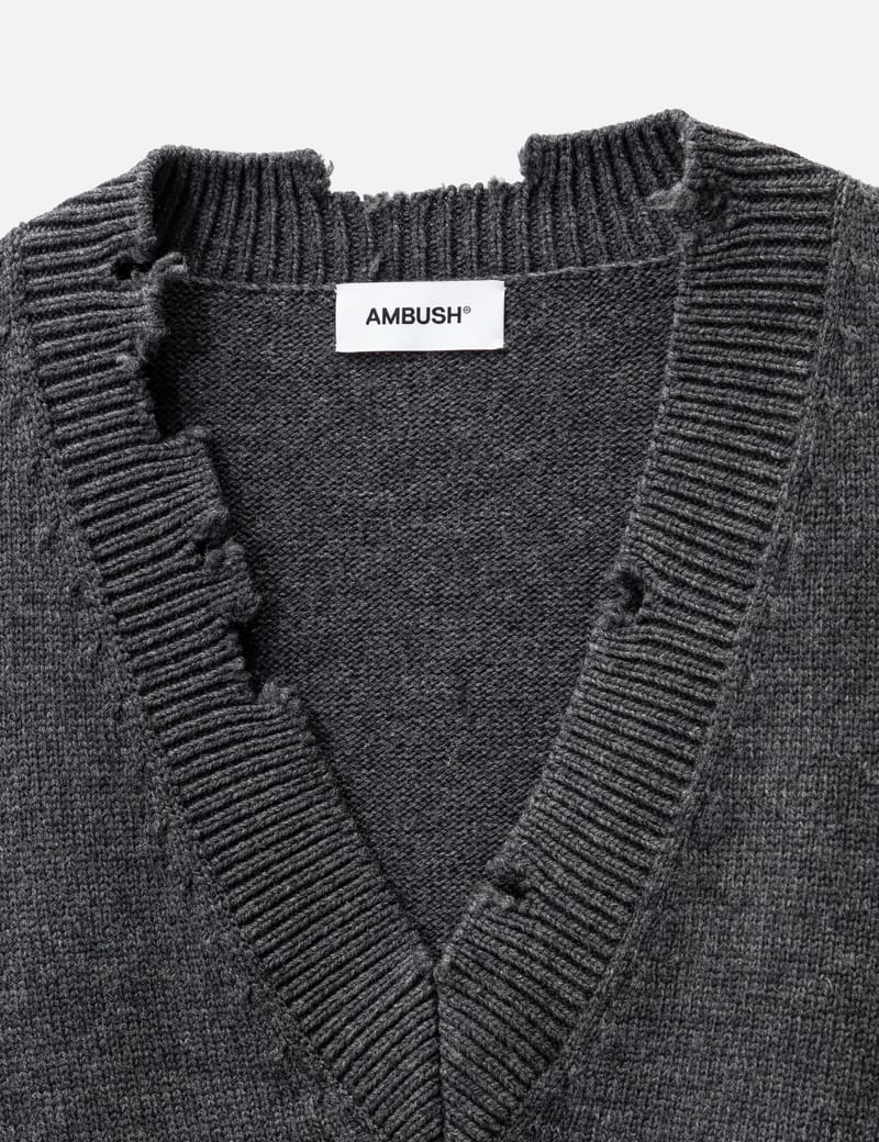 AMBUSH® - Vネック パッチニット セーター | HBX - ハイプビースト