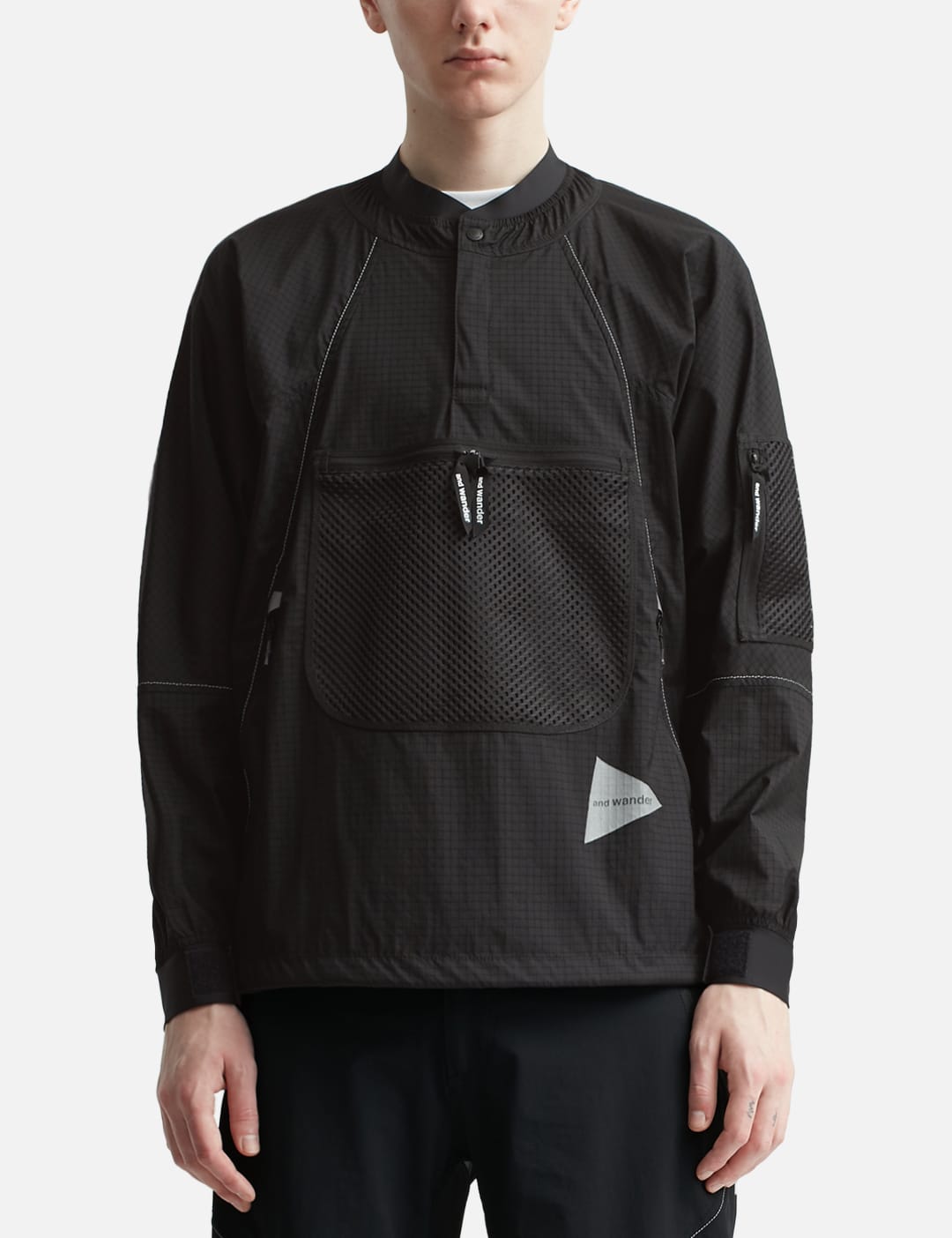 and wander - breath rip pullover jacket | HBX - Globally Curated 