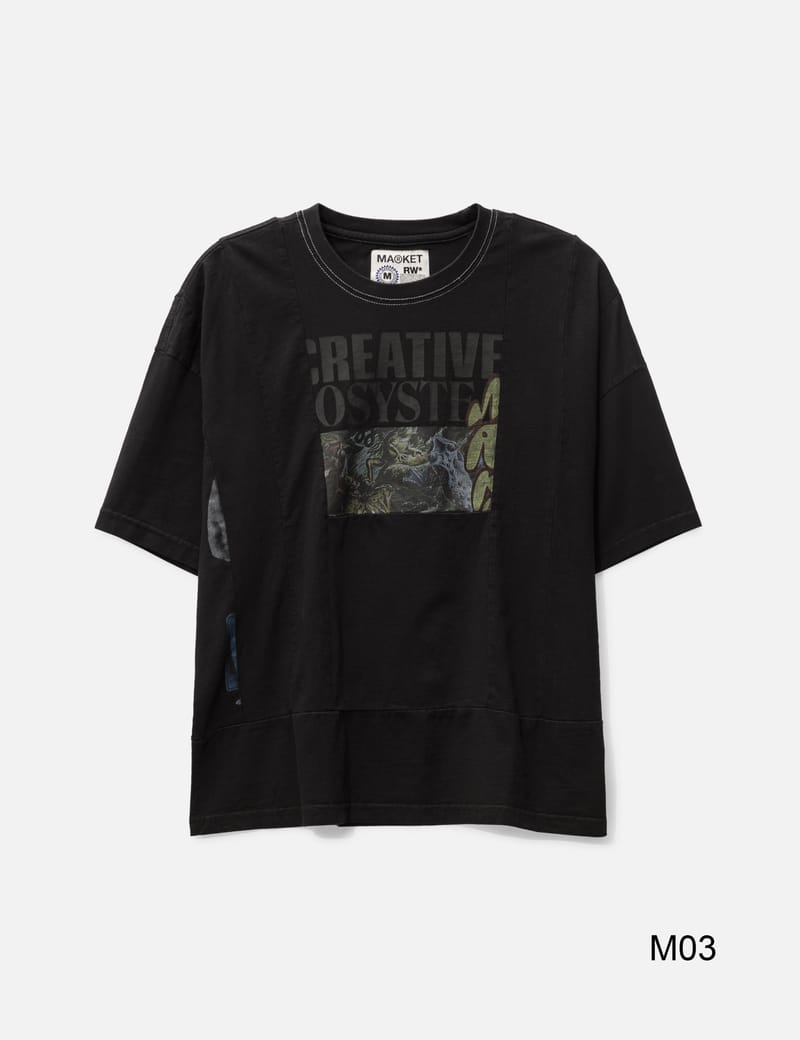 Market - RW 7 PANEL REWORK T-SHIRT | HBX