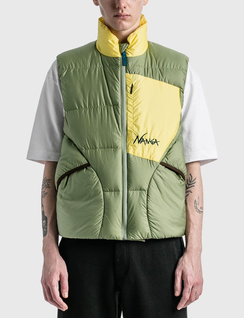 [おっさん]NANGA MAZENO RIDGE VEST M LKH Mazeno Ridge Vest by Nanga Japan | ACME FINE GOODS