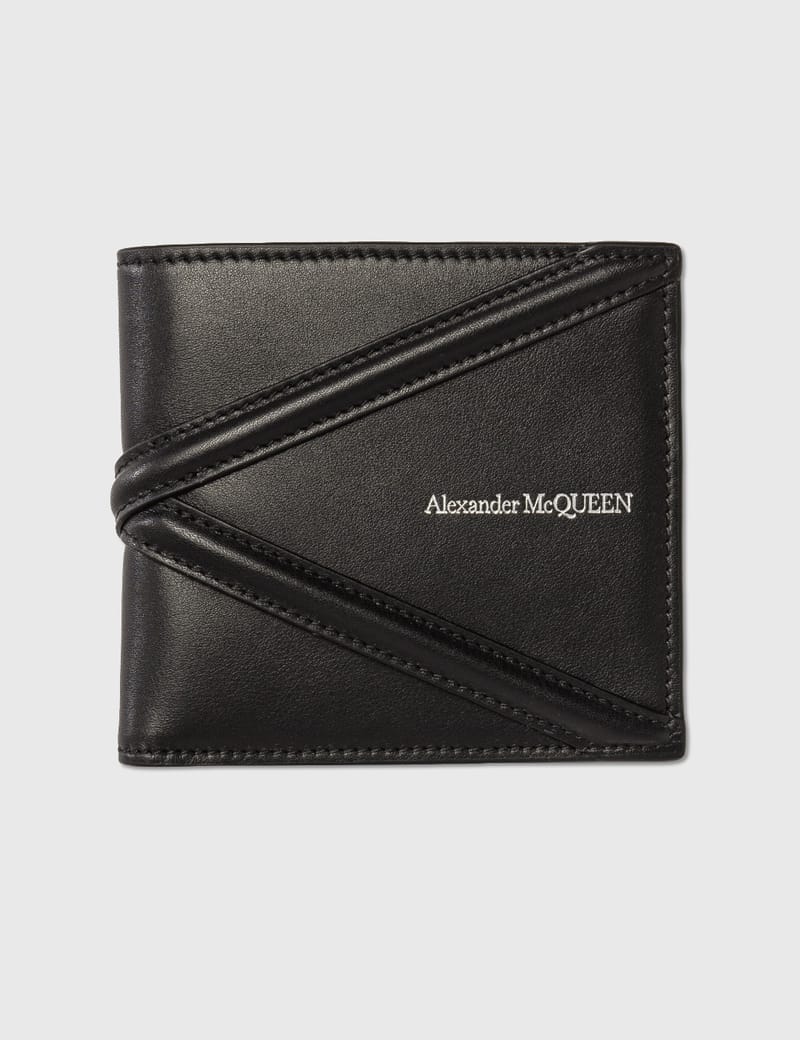 ALEXANDER MCQUEEN  二つ折りウォレット Alexander McQueen アレキサンダーマックイーン スカルプリント