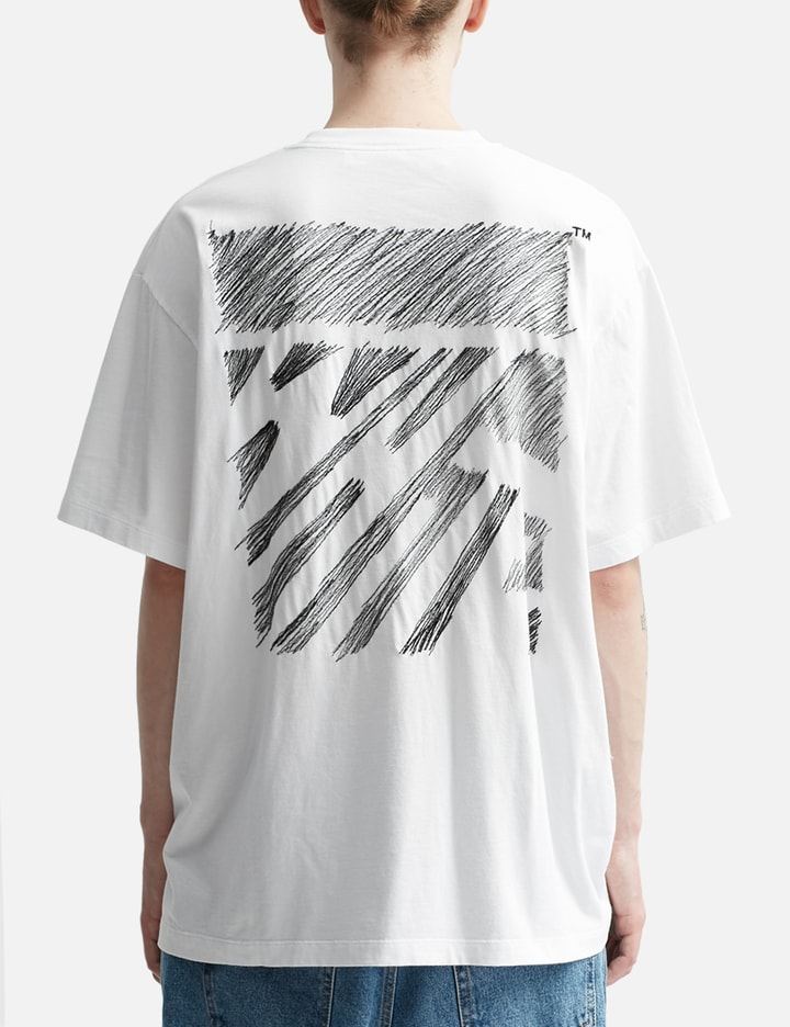 OffWhite™ Scribble Diag Oversize Short Sleeve Tshirt HBX