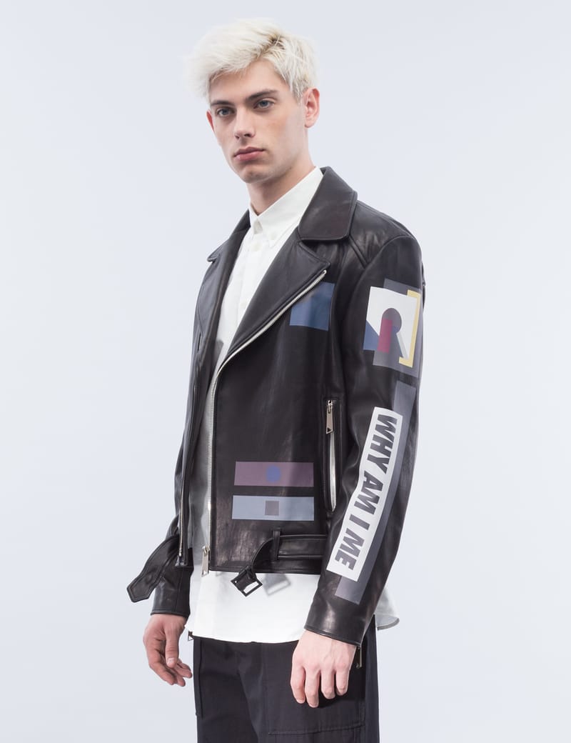 GENERAL IDEA - Leather Biker Jacket | HBX - Globally Curated