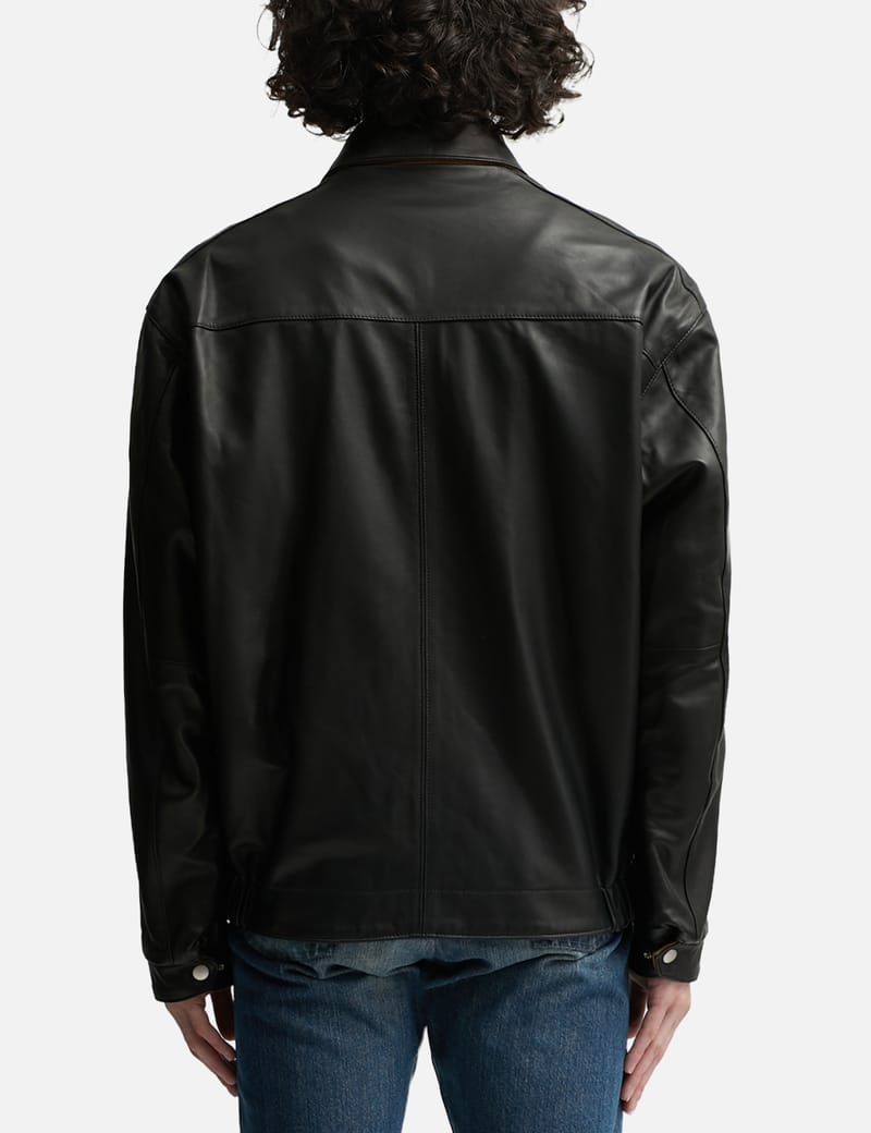 Reversible Leather Blouson