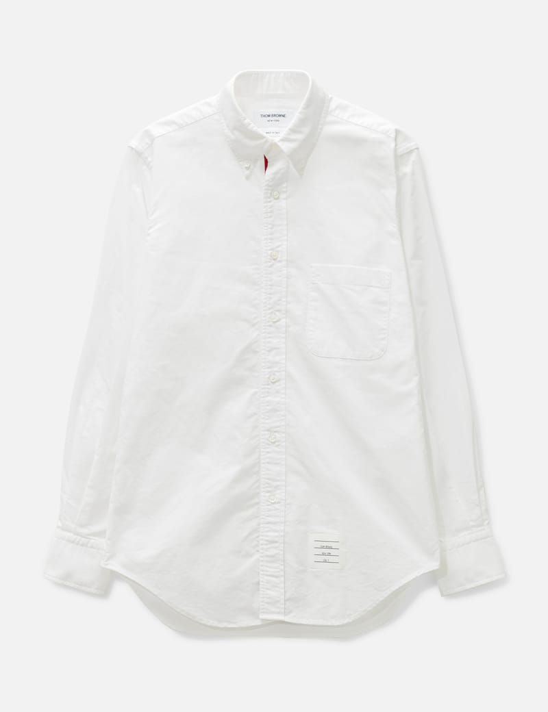 Thom Browne - Poplin Grosgrain Armband Classic Shirt | HBX