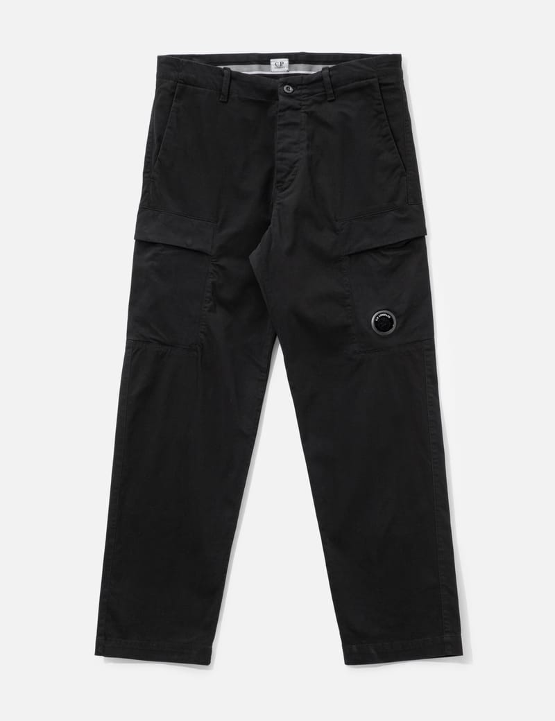 C.P. COMPANY ブラックワークパンツ C.P. Company - Flatt Nylon Loose Utility Pants | HBX